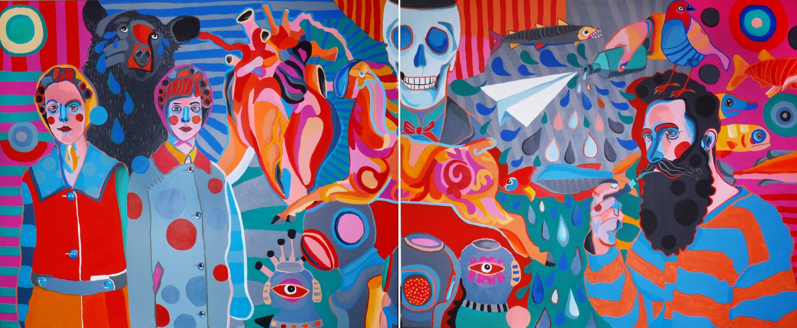 Marcin Painta, Love story dyptyk, 2013