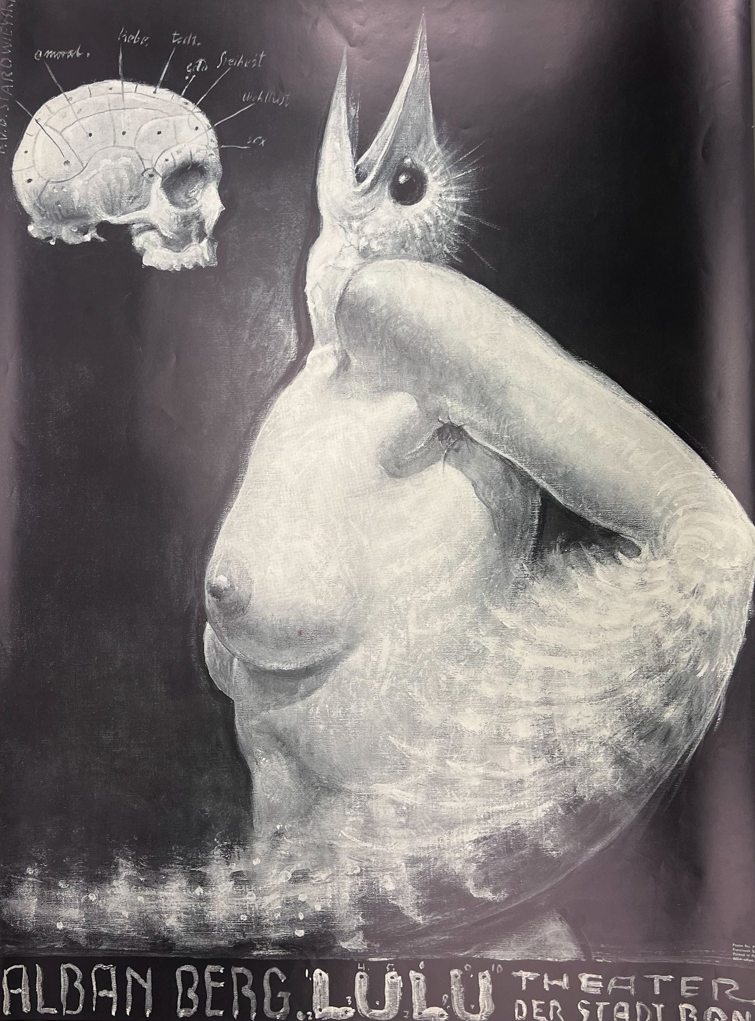 Franciszek Starowieyski, Plakat Lulu, 1996